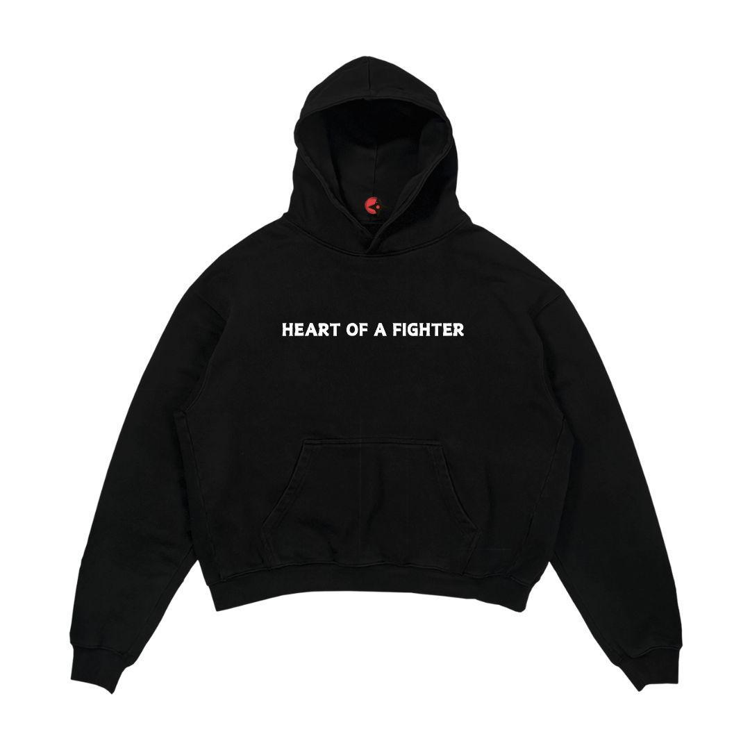Ippo Spar Black Oversized Hoodie