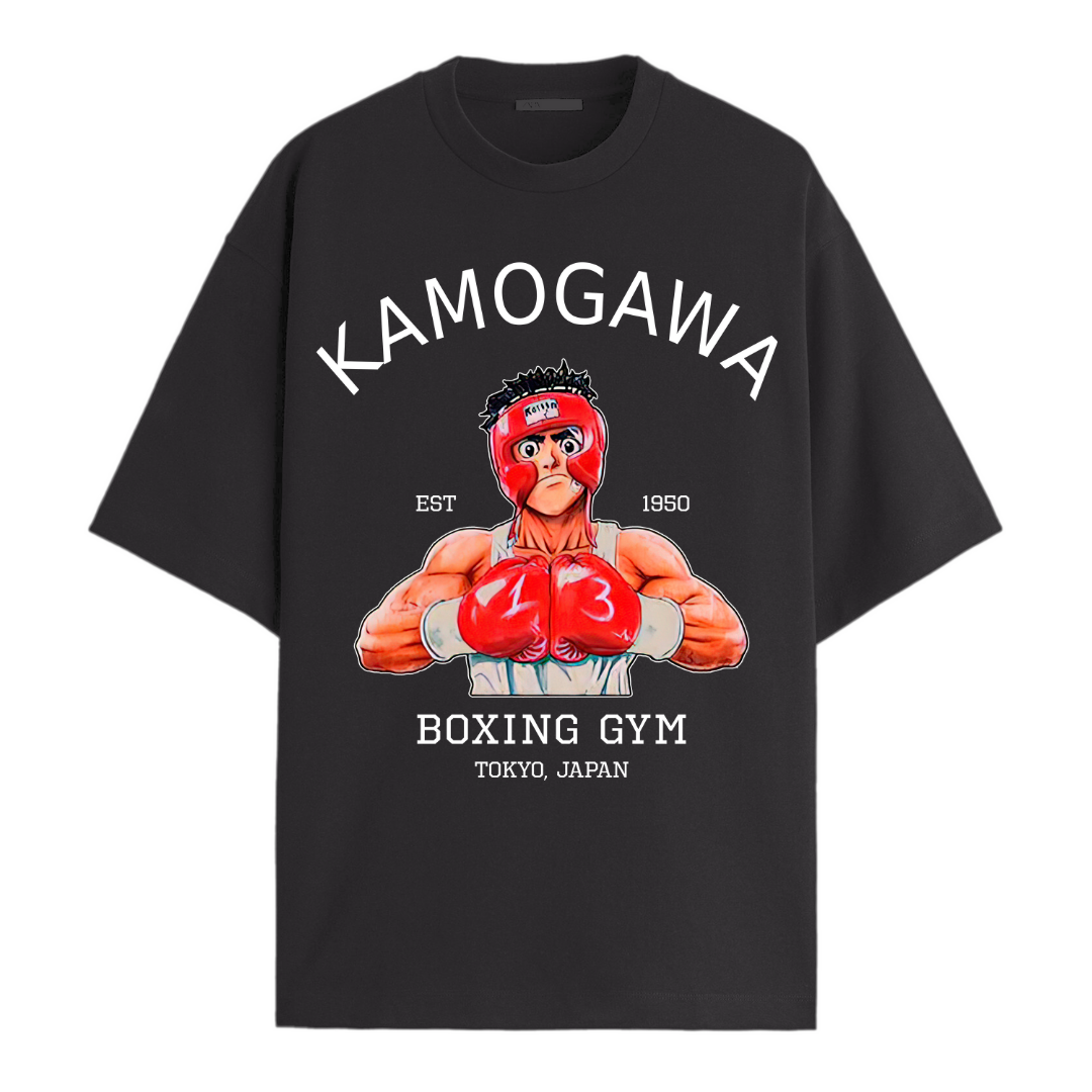 Ippo Spar Black Oversized Tee