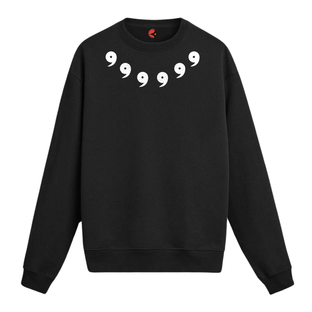 6 Paths Oversized Sweatshirt