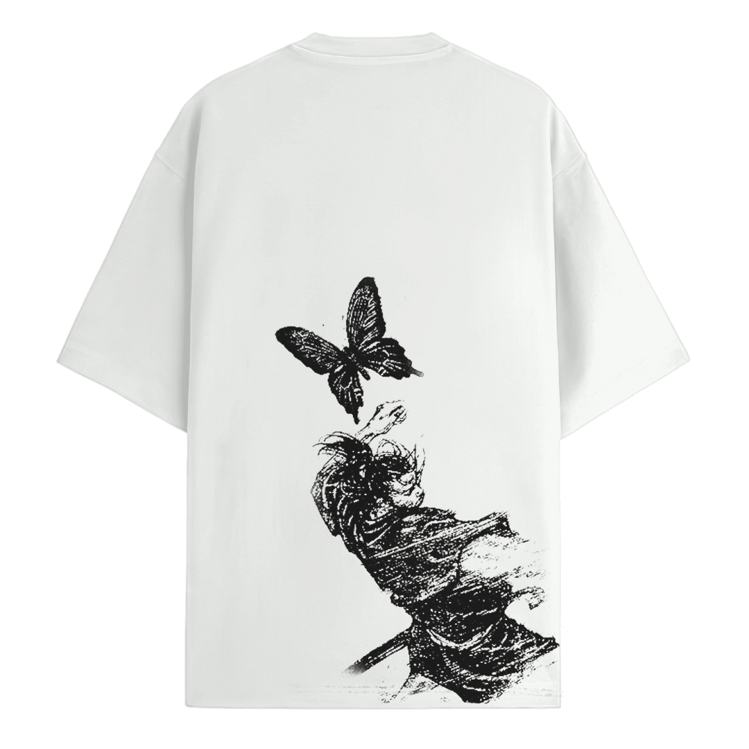 Vagabond White Oversized Tee