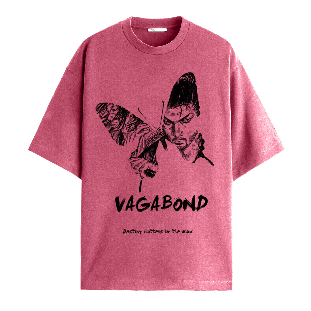 Vagabond Pink Oversized Tee