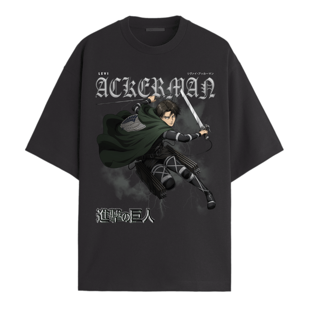 Levi Titan Slayer Oversized Tee