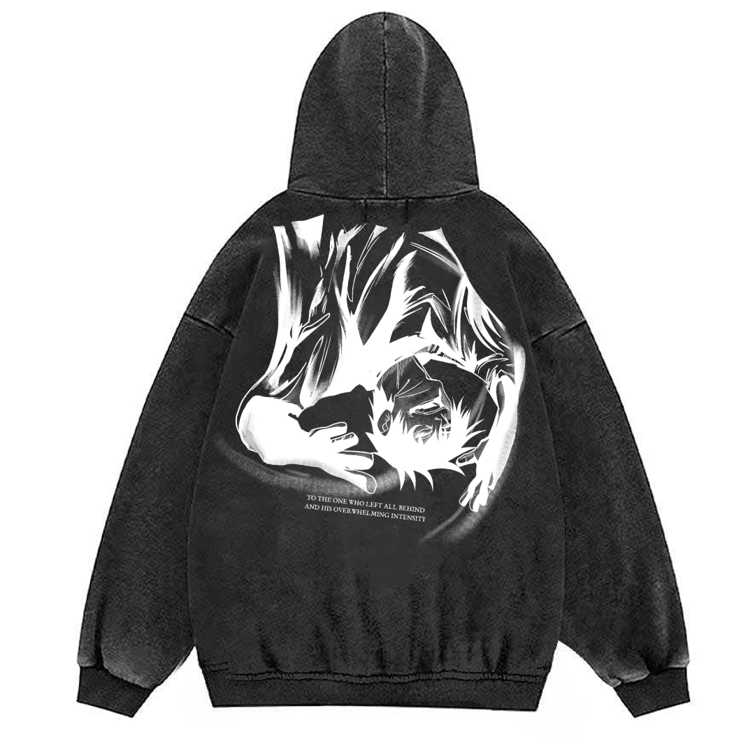 Toji Cursed Vintage Hoodie