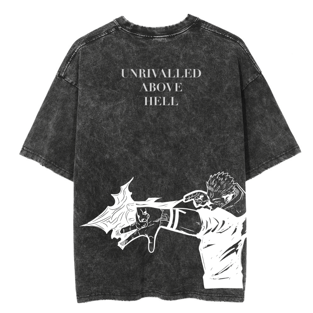 Gojo-Sukuna Unrivaled Vintage Tee