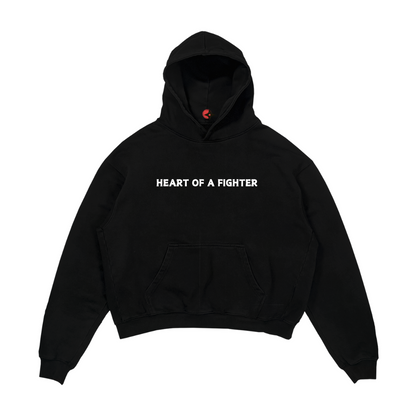 Ippo Spar Black Oversized Hoodie