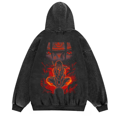 Itachi Uchiha Vintage Hoodie