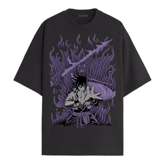 Sasuke Uchiha 'The Rogue" Oversized Tee