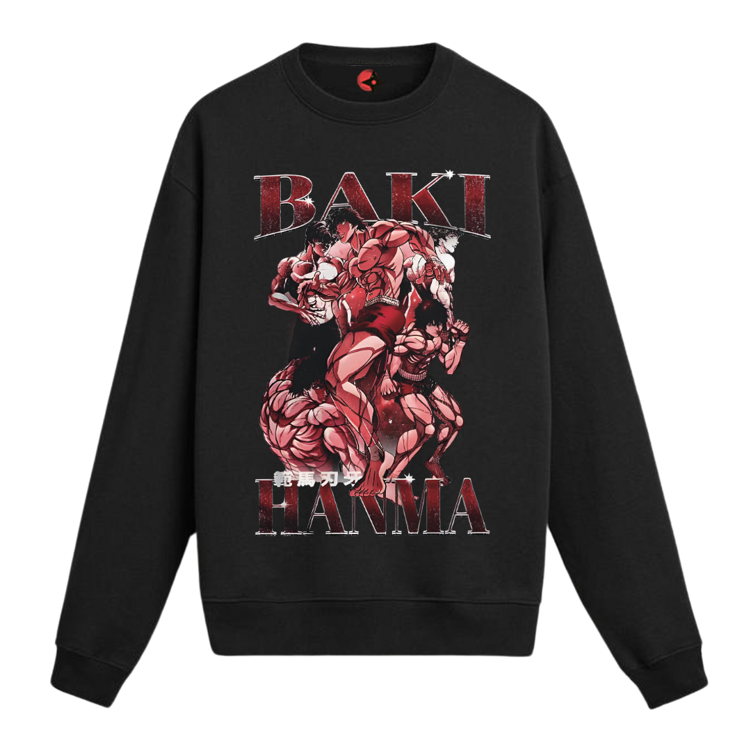 Baki Hanma Oversized Sweatshirts