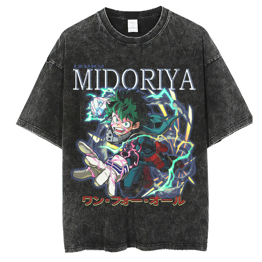 Izuku Midoriya Vintage Tee