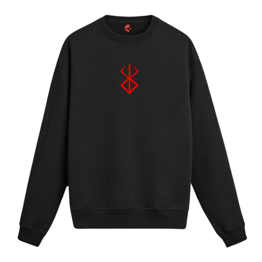 Berserk Stronger Than Adversity Oversized Sweatshirt