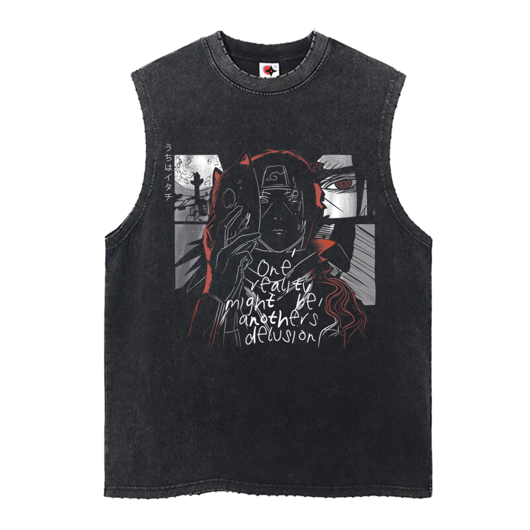 Itachi Uchiha Illusion Vintage Vest