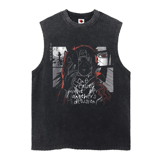 Itachi Uchiha Illusion Vintage Vest