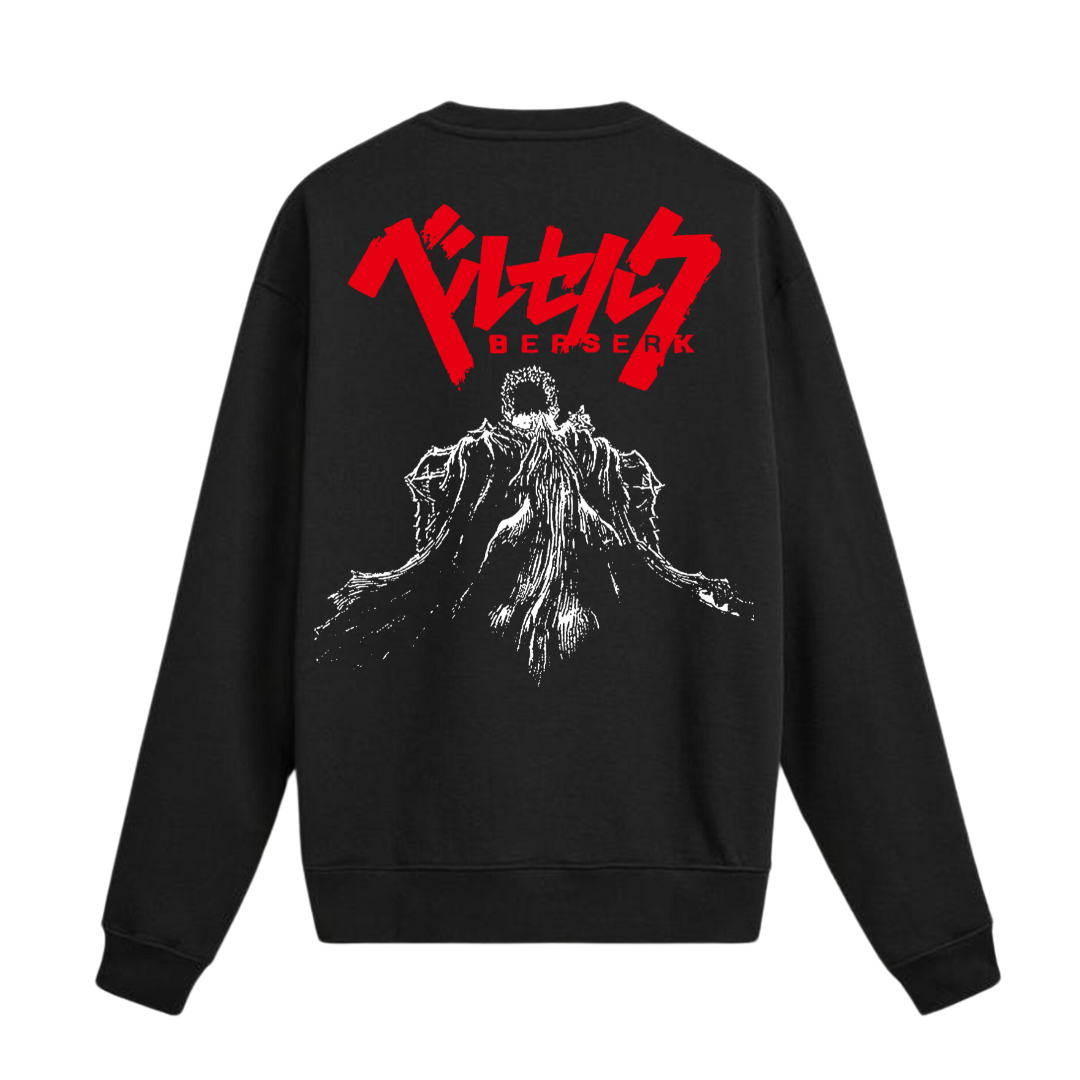 Berserk Stronger Than Adversity Oversized Sweatshirt