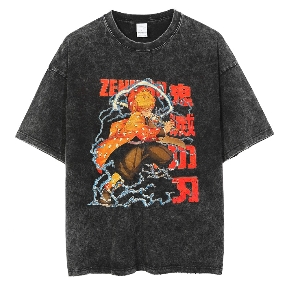 Zenitsu Thunder Vintage Tee